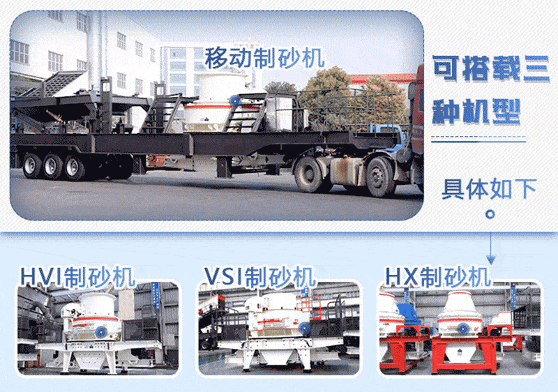 流動(dòng)制沙機(jī)搭配多樣