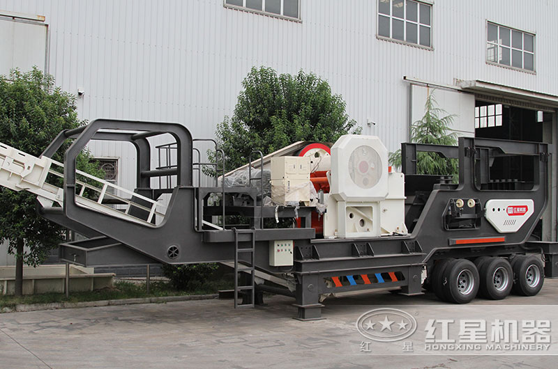 輪胎式小型建筑垃圾粉碎機(jī)