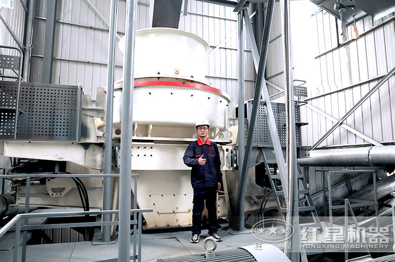 河南登封高細度制砂機現(xiàn)場