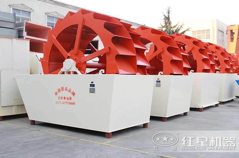 石子生產(chǎn)線洗砂設(shè)備之輪斗洗砂機(jī)