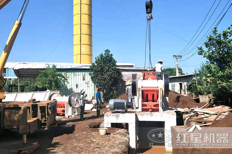 69顎破安裝現(xiàn)場