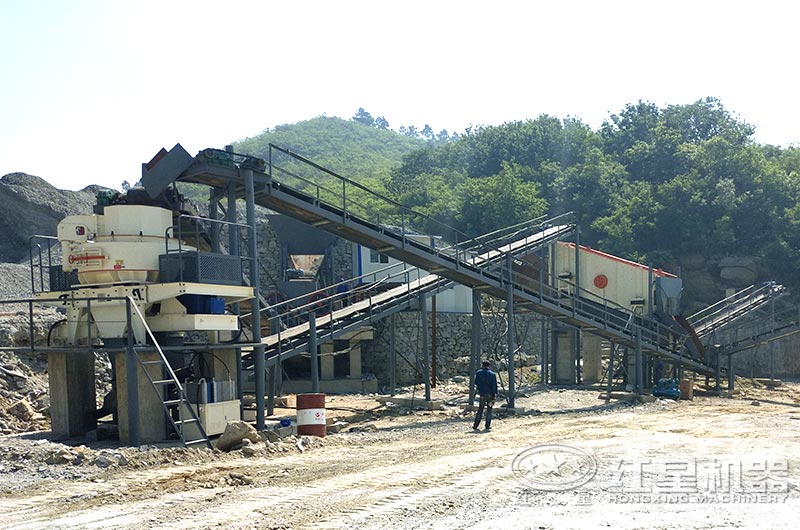 人工制砂機器現(xiàn)場實拍 人工制砂機器現(xiàn)場實拍