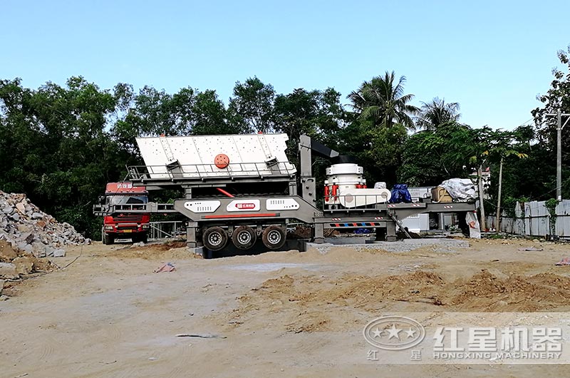 移動(dòng)碎石站現(xiàn)場(chǎng)實(shí)拍