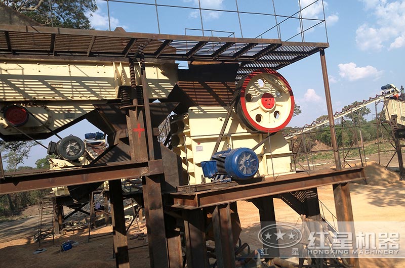 給料機(jī)+69顎式破碎機(jī) 給料機(jī)+69顎式破碎機(jī)