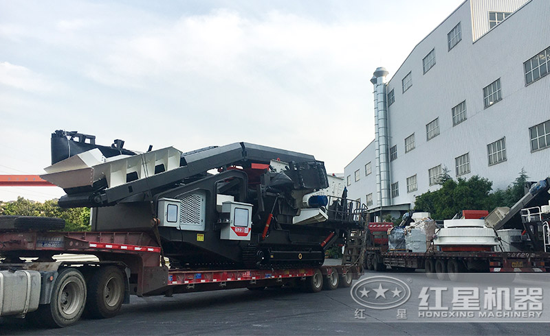 移動制砂生產(chǎn)機(jī)發(fā)貨