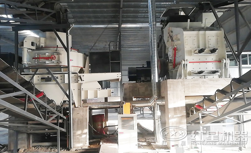 制砂現(xiàn)場(chǎng)