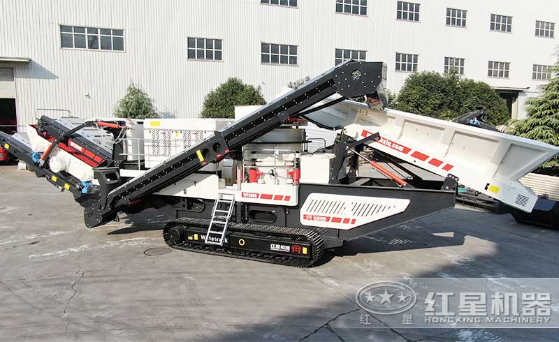 履帶式移動破碎機(jī)