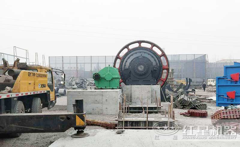 棒磨機(jī)現(xiàn)場