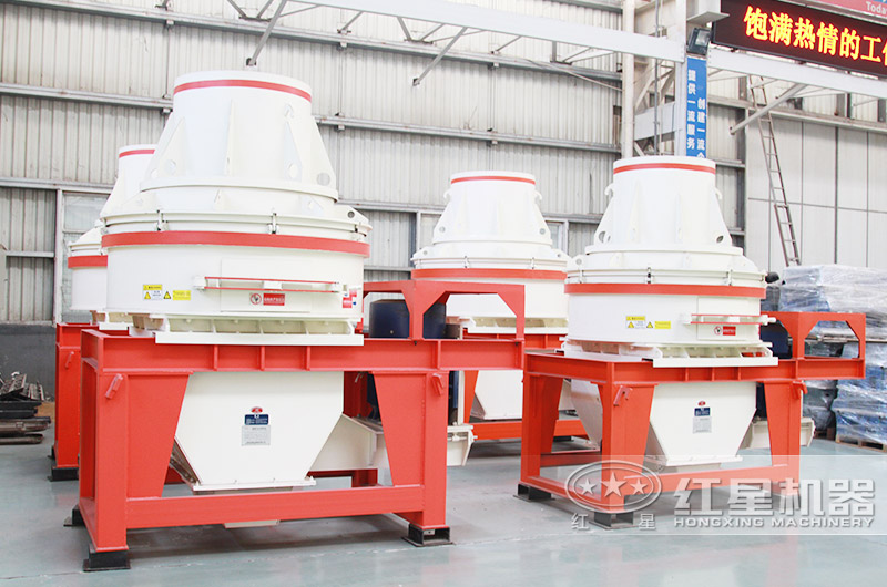 鵝卵石制砂機(jī)HX06、HX07，體積小，性?xún)r(jià)比高