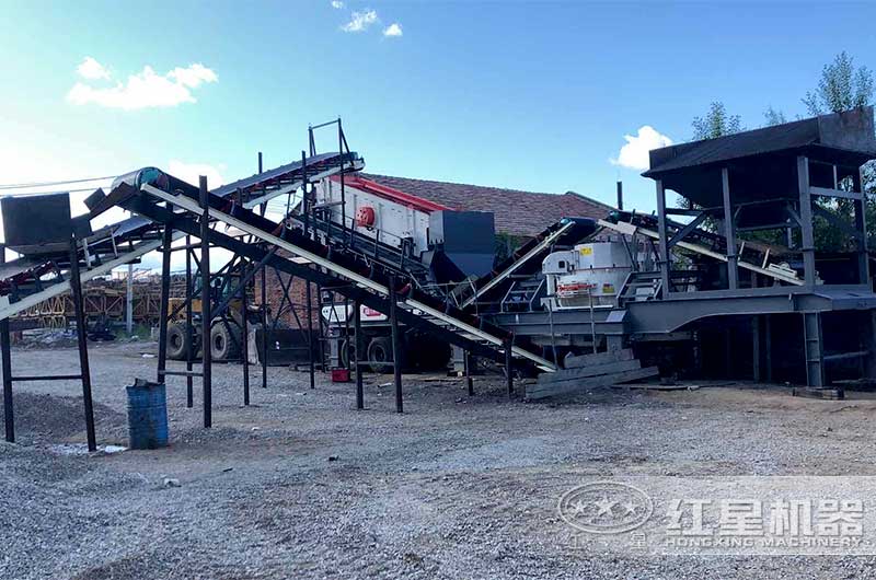 海南高速公路建設用高品質制砂生產(chǎn)線