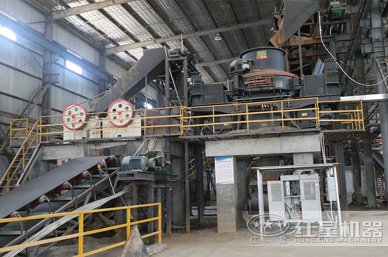 鵝卵石破碎生產(chǎn)線方案