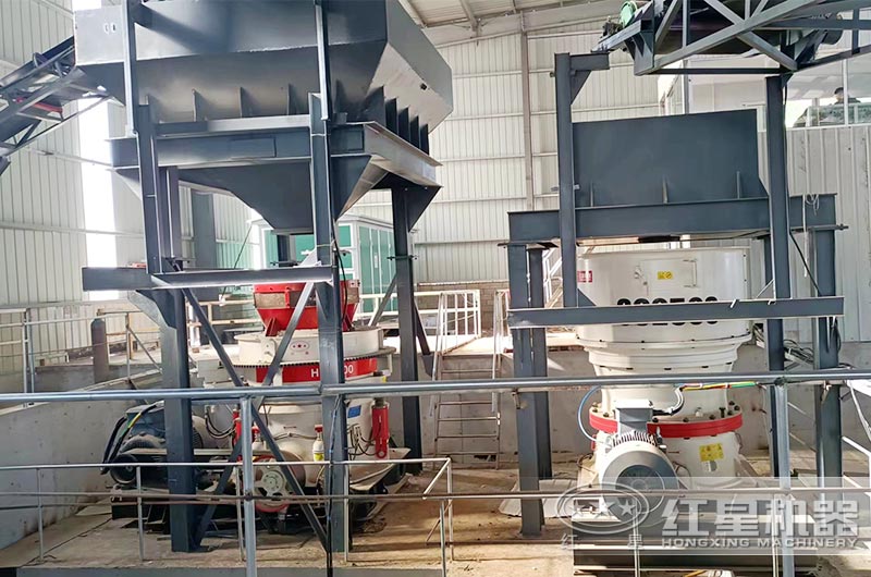 節(jié)能圓錐破現(xiàn)場(chǎng)