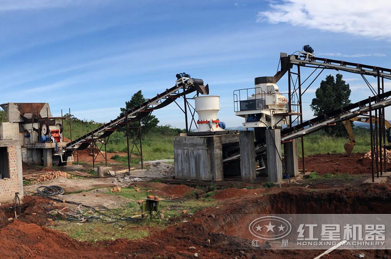 VSI制砂機(jī)現(xiàn)場(chǎng)