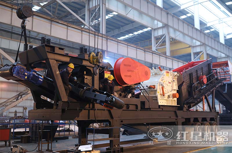 四合一小型移動(dòng)式破碎機(jī)