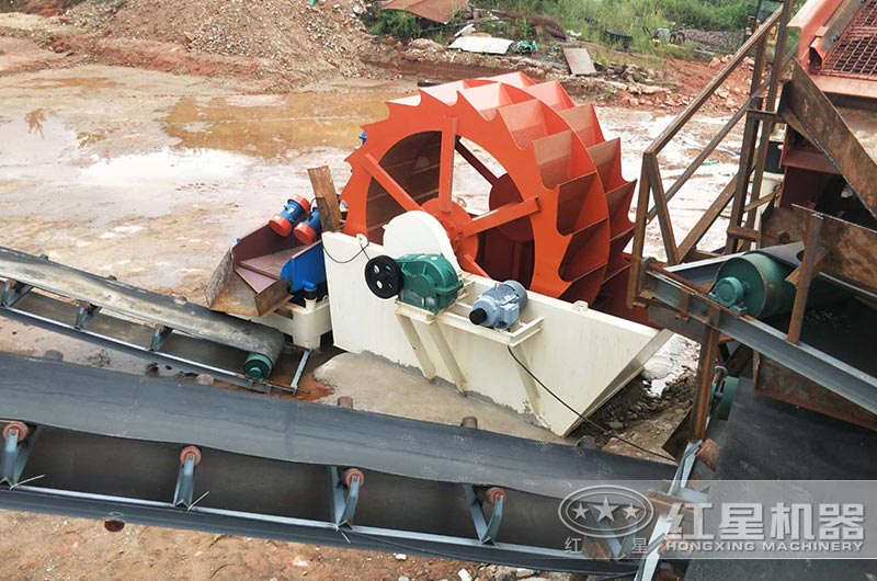 細沙回收一體機現(xiàn)場