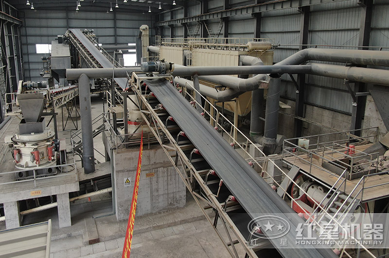 湖北時(shí)產(chǎn)600噸石頭破碎生產(chǎn)線 湖北時(shí)產(chǎn)600噸石頭破碎生產(chǎn)線