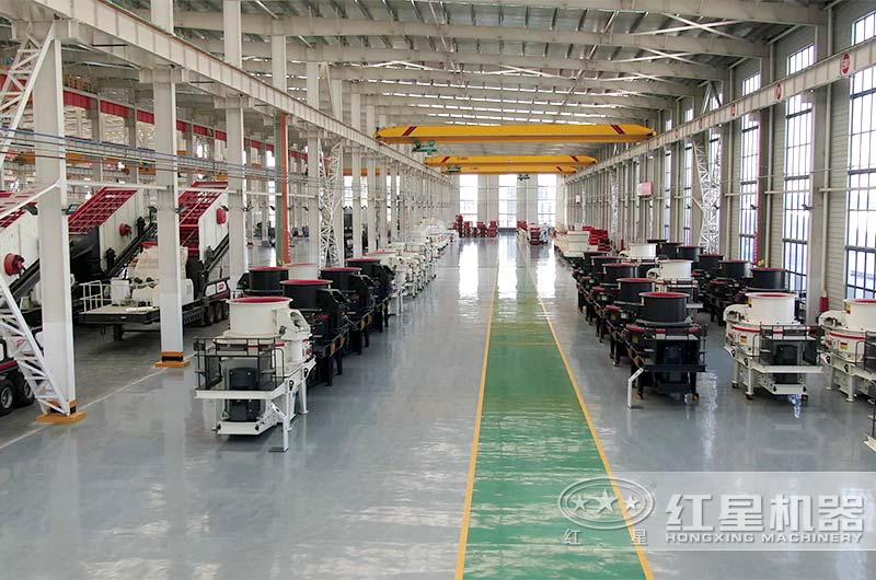 沖擊式破碎機(jī)車間