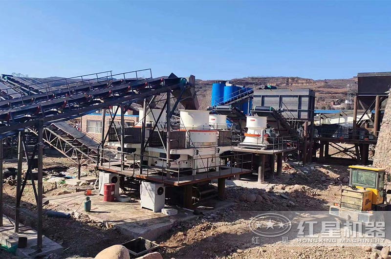 HVI沖擊式制砂機(jī)現(xiàn)場(chǎng)