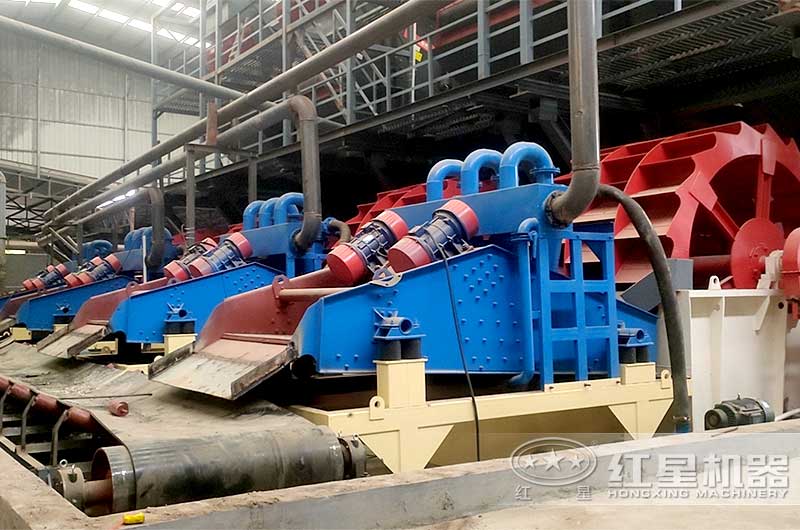 大型洗沙設(shè)備現(xiàn)場落地需要幾十萬左右