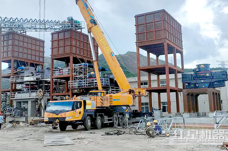 前期破碎、制砂工序