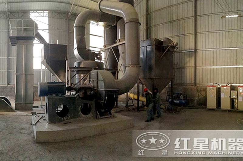 大理石加工成粉設(shè)備現(xiàn)場