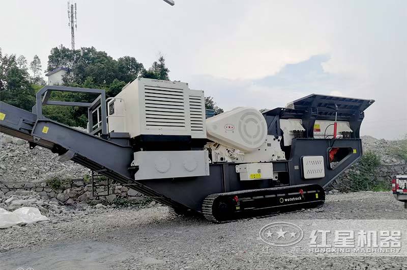 移動(dòng)石子破碎站 移動(dòng)石子破碎站