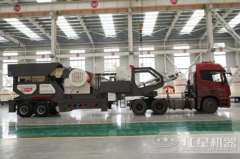 輪胎移動破碎機(jī)