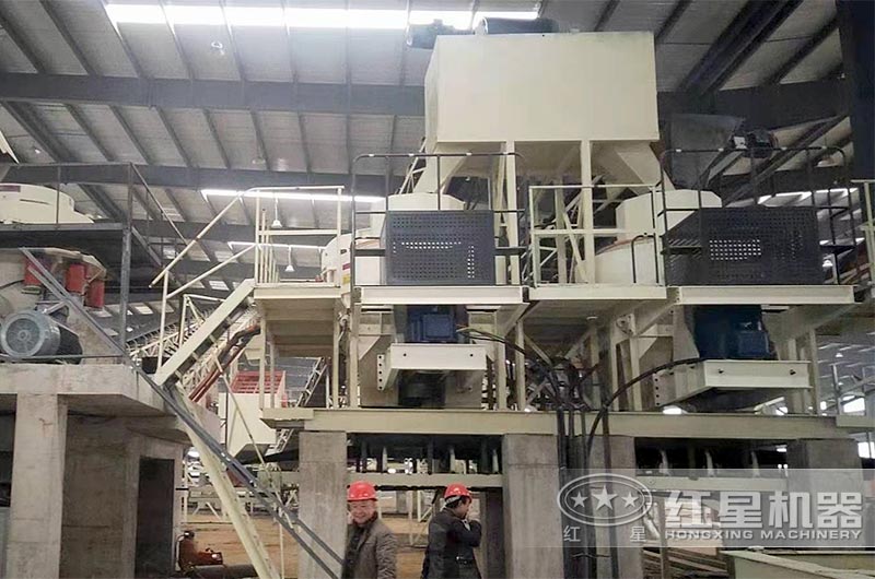 湖北十堰日產(chǎn)6000方玄武巖整形制砂生產(chǎn)線