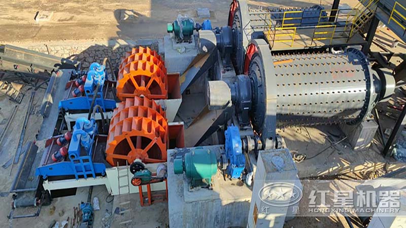 廣東用戶棒磨式制砂機(jī)現(xiàn)場(chǎng)