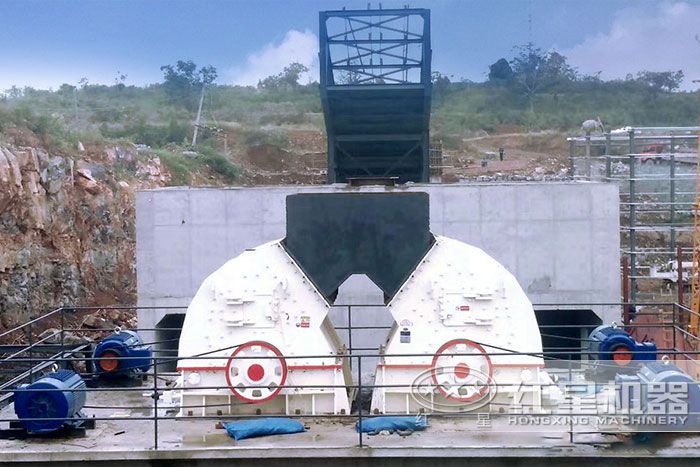 1610重錘式碎石機(jī)雙電機(jī)配置