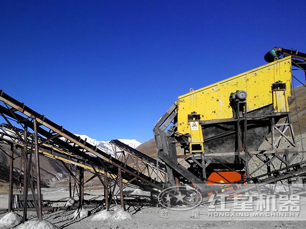 紅星砂石設備組合更合理、環(huán)保