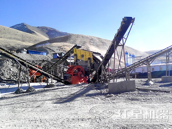 機制砂生產(chǎn)線---洗砂現(xiàn)場