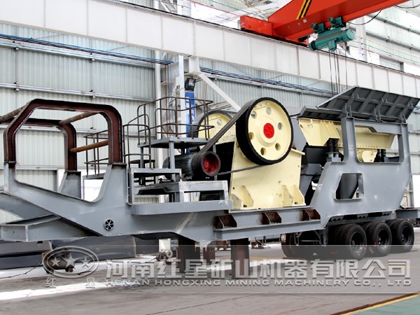 顎式移動(dòng)破碎站