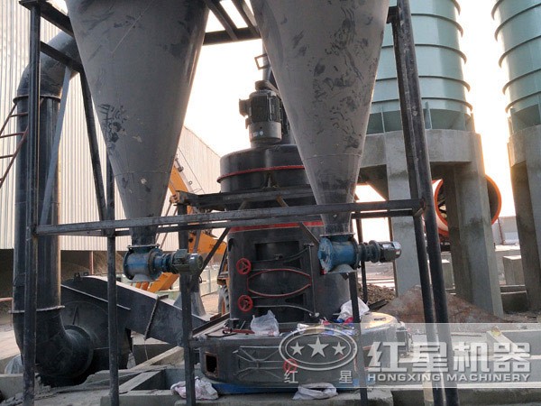 歐版磨粉機現(xiàn)場工藝流程