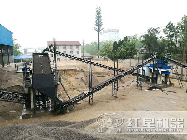 砂石生產(chǎn)線---紅星客戶現(xiàn)場 砂石生產(chǎn)線---紅星客戶現(xiàn)場