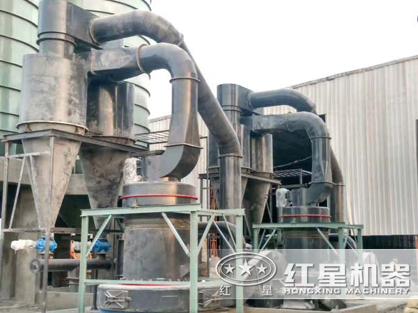 1000目左右高爐渣磨粉設(shè)備廠區(qū)圖