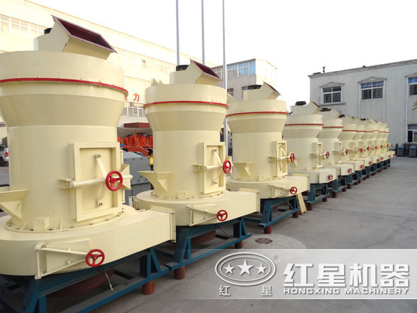 3216型雷蒙磨廠區(qū)圖