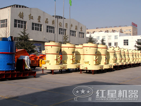 2500目磨粉機(jī)廠區(qū)效果圖