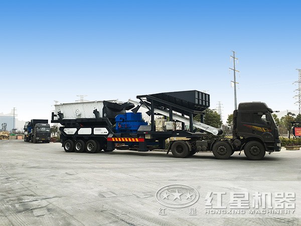 車載制砂機發(fā)貨