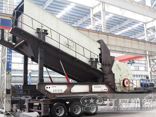 移動碎石機搭載反擊破 移動碎石機搭載反擊破