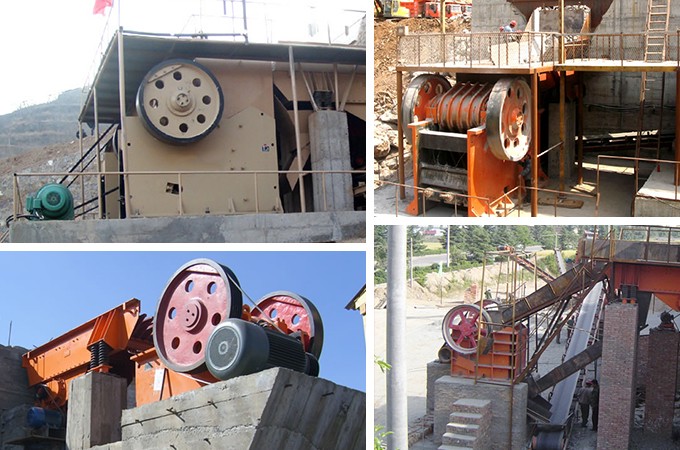 PE顎式破碎機(jī)現(xiàn)在作業(yè)圖