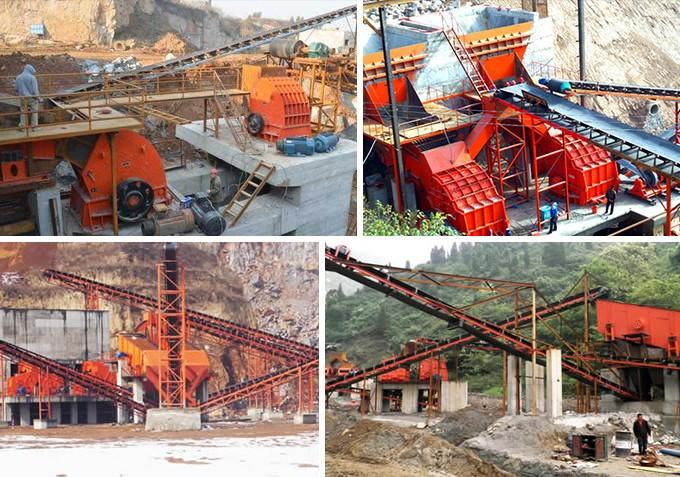 錘式破碎機客戶現(xiàn)場作業(yè)圖