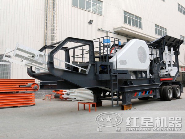 HX938HD80車(chē)載移動(dòng)嗑石機(jī)