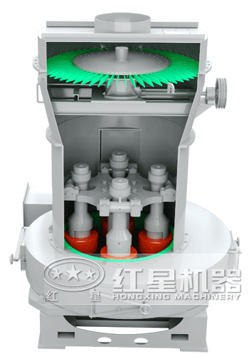 雷蒙磨粉機(jī)結(jié)構(gòu) 雷蒙磨粉機(jī)結(jié)構(gòu)