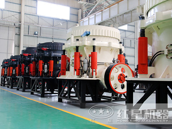 HXGYS300圓錐破碎機廠區(qū)