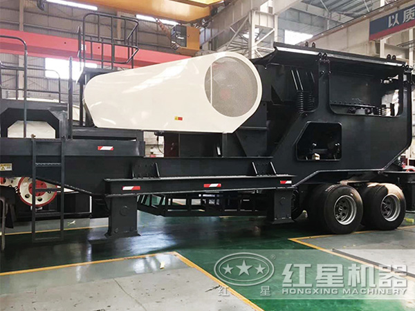 鋯石200tph新型車載移動(dòng)嗑石機(jī)