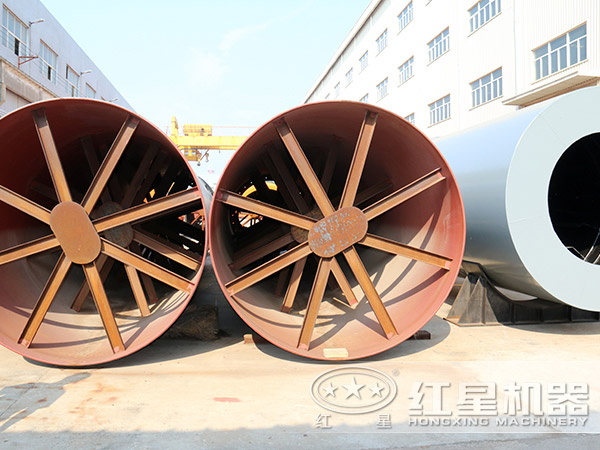 1.9-76.t/h煤泥烘干機廠區(qū)圖