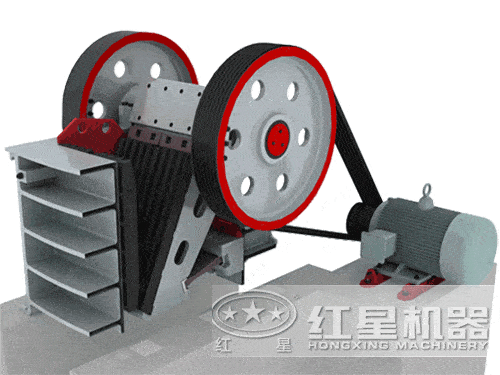 簡擺顎式破碎機(jī)工作原理 簡擺顎式破碎機(jī)工作原理