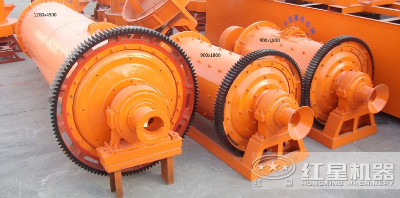 1200*4500,900*1800, 小型球磨機(jī)生產(chǎn)車間