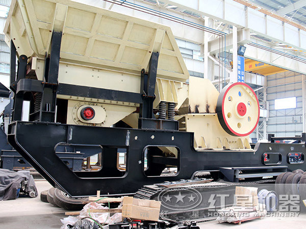 履帶式建筑垃圾移動(dòng)破碎站